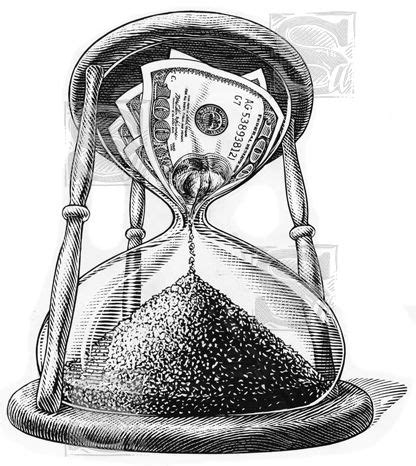 time is money hourglass tattoo|364+ Time Money Tattoo Ideas